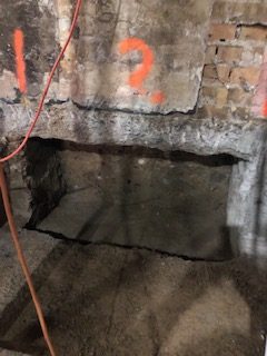 Basement underpinning — Golfdale Rd, Toronto