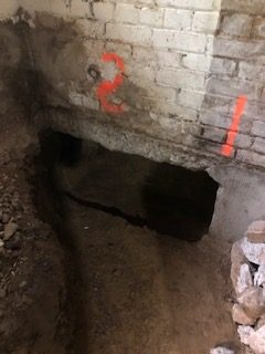 Basement underpinning — Golfdale Rd, Toronto