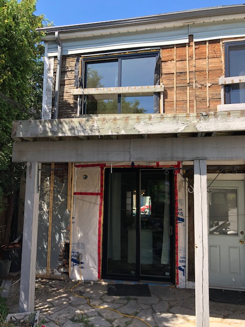 Basement underpinning — Dundas St, Toronto