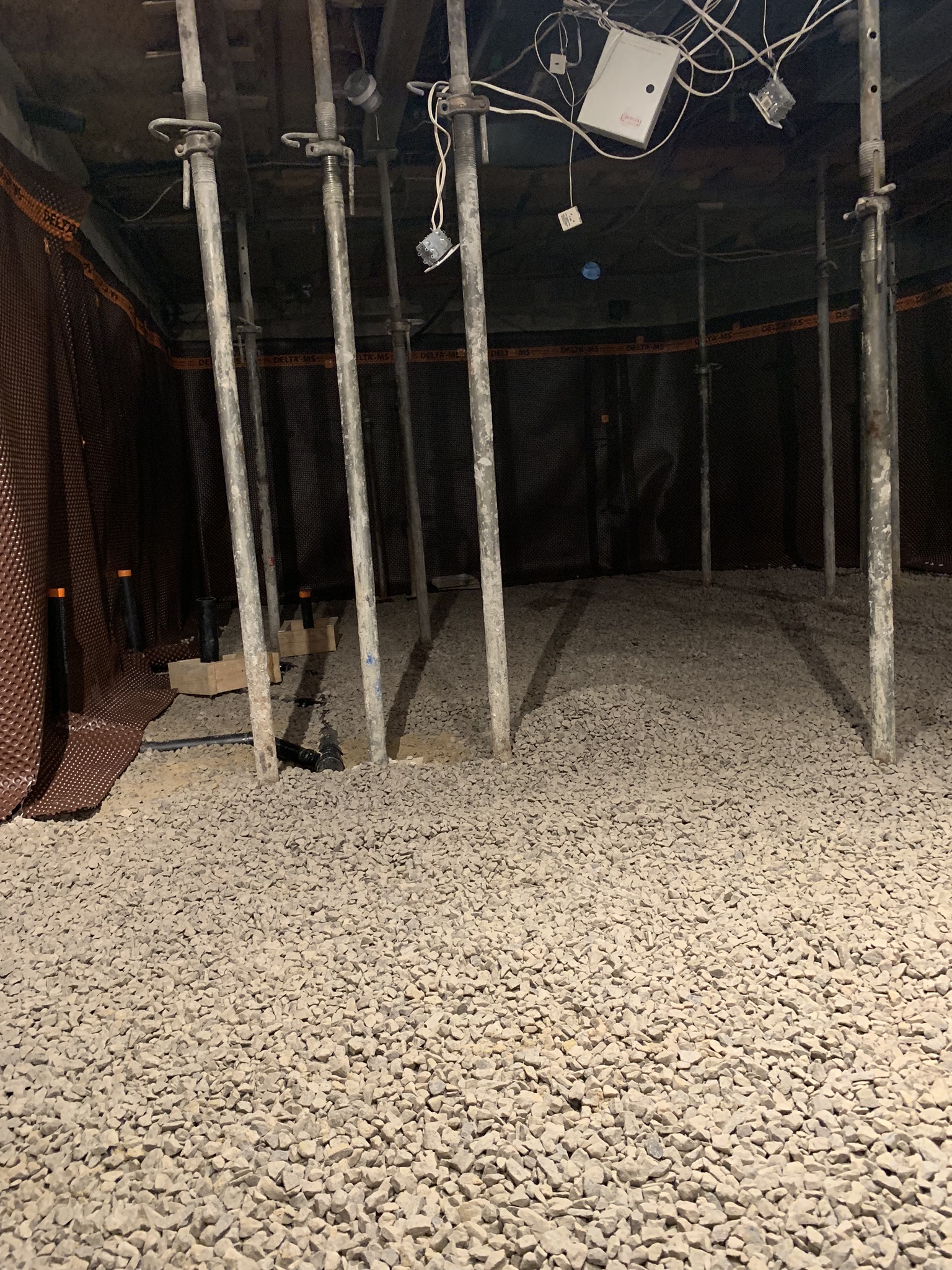 Basement underpinning — Willingdon Blvd, Toronto