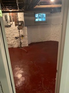 Basement underpinning after — Annex, Toronto