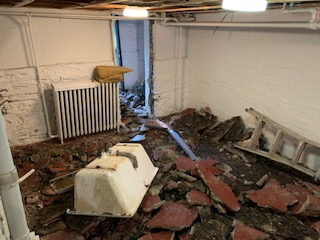 Basement underpinning — Annex, Toronto