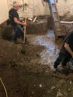 Basement underpinning — Annex, Toronto