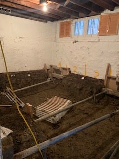 Basement underpinning — Annex, Toronto