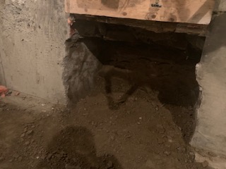 Basement underpinning — Annex, Toronto