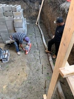 Basement underpinning — Walmer Ave, Toronto