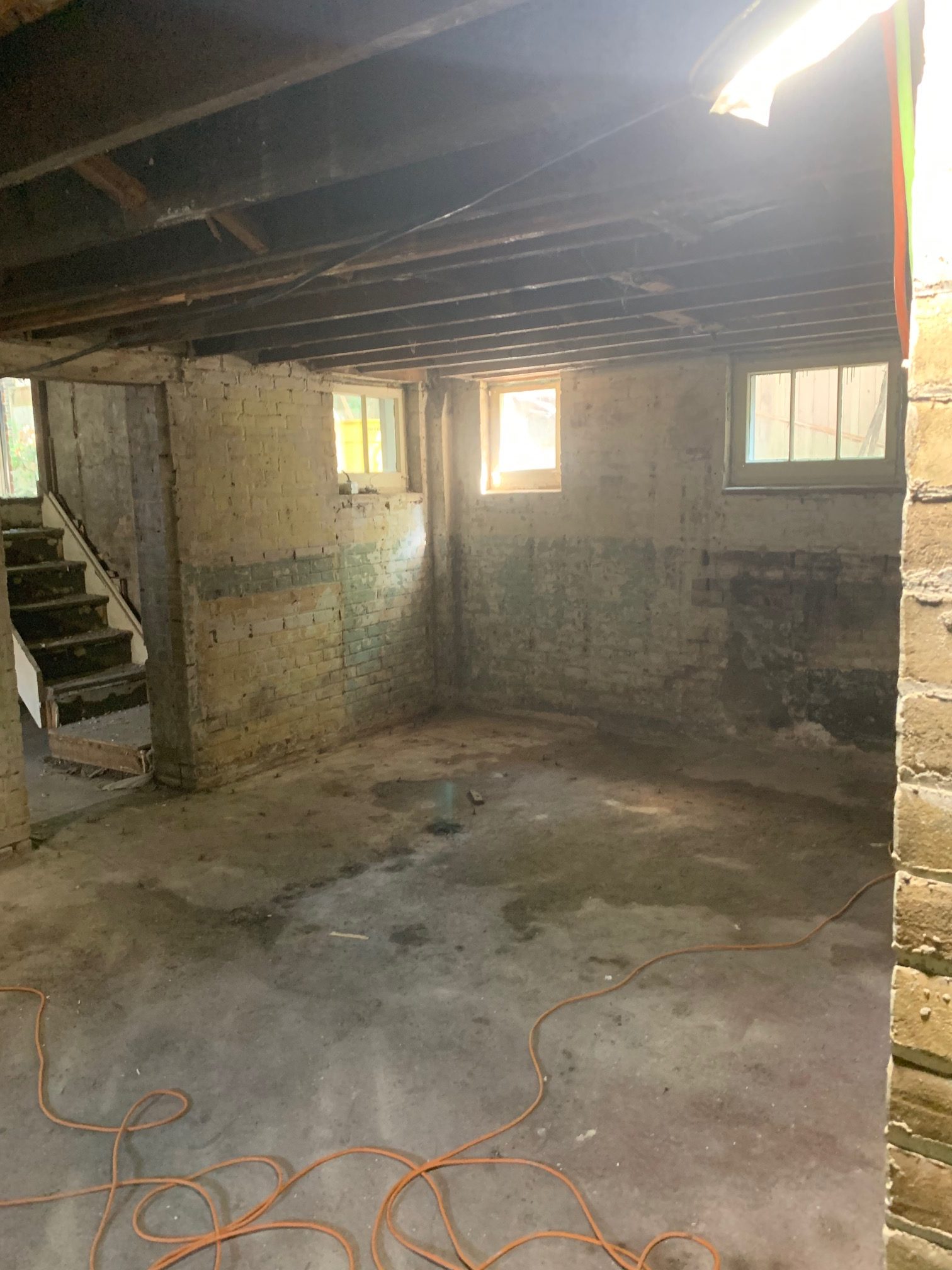 Basement underpinning — Golfdale Rd, Toronto