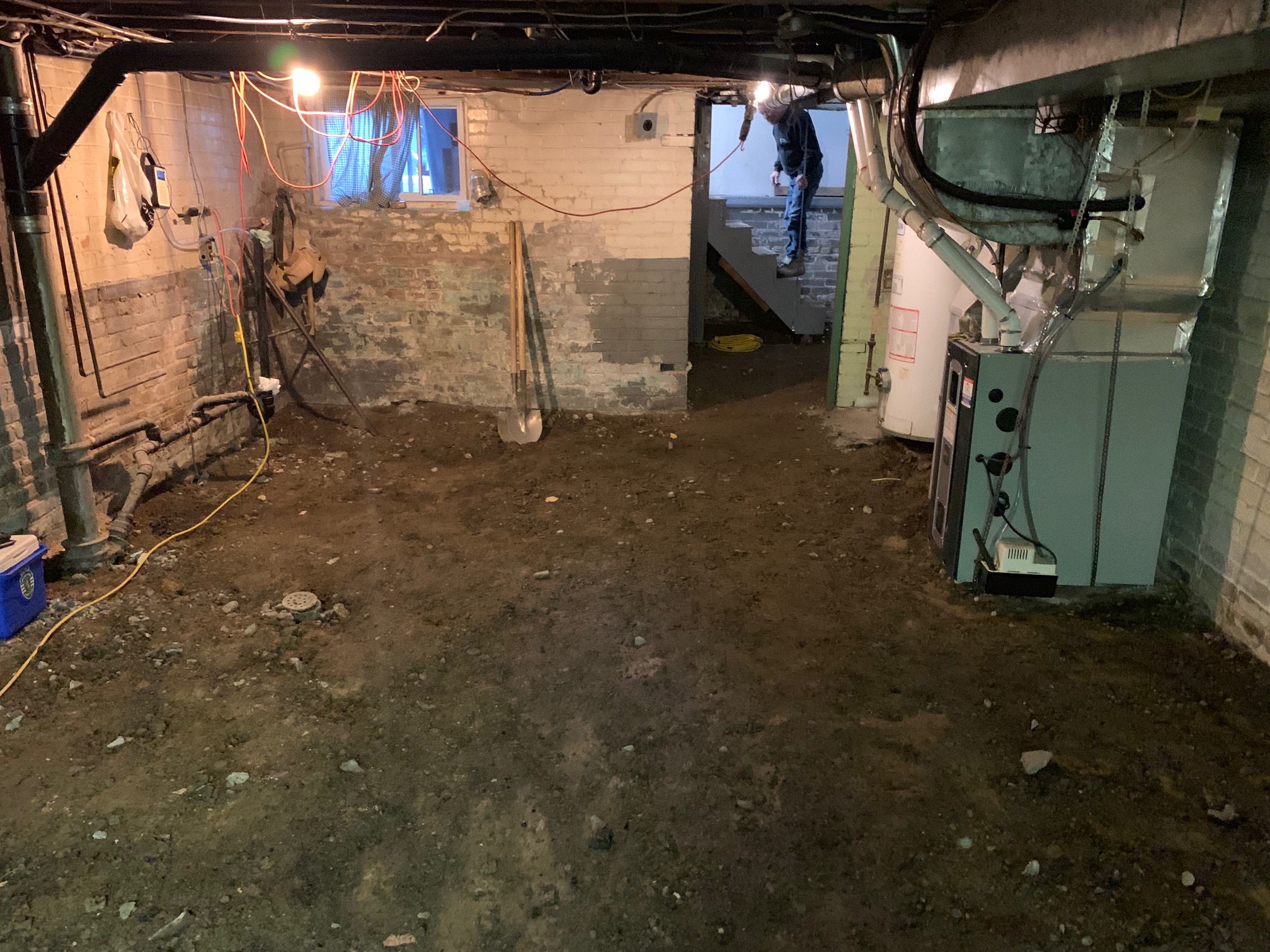 Basement underpinning — Richard Ave, Toronto