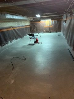 Basement underpinning — Richard Ave, Toronto
