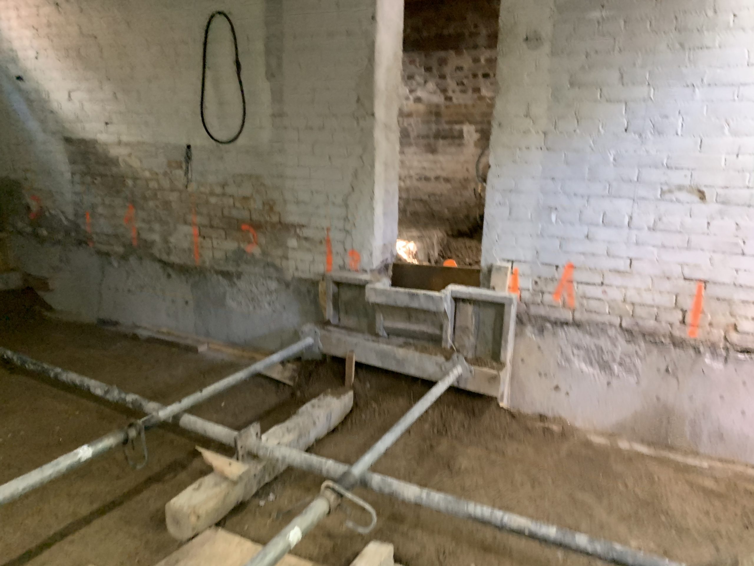 Basement underpinning — Golfdale Rd, Toronto