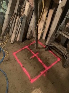 Basement underpinning — Osler St, Toronto