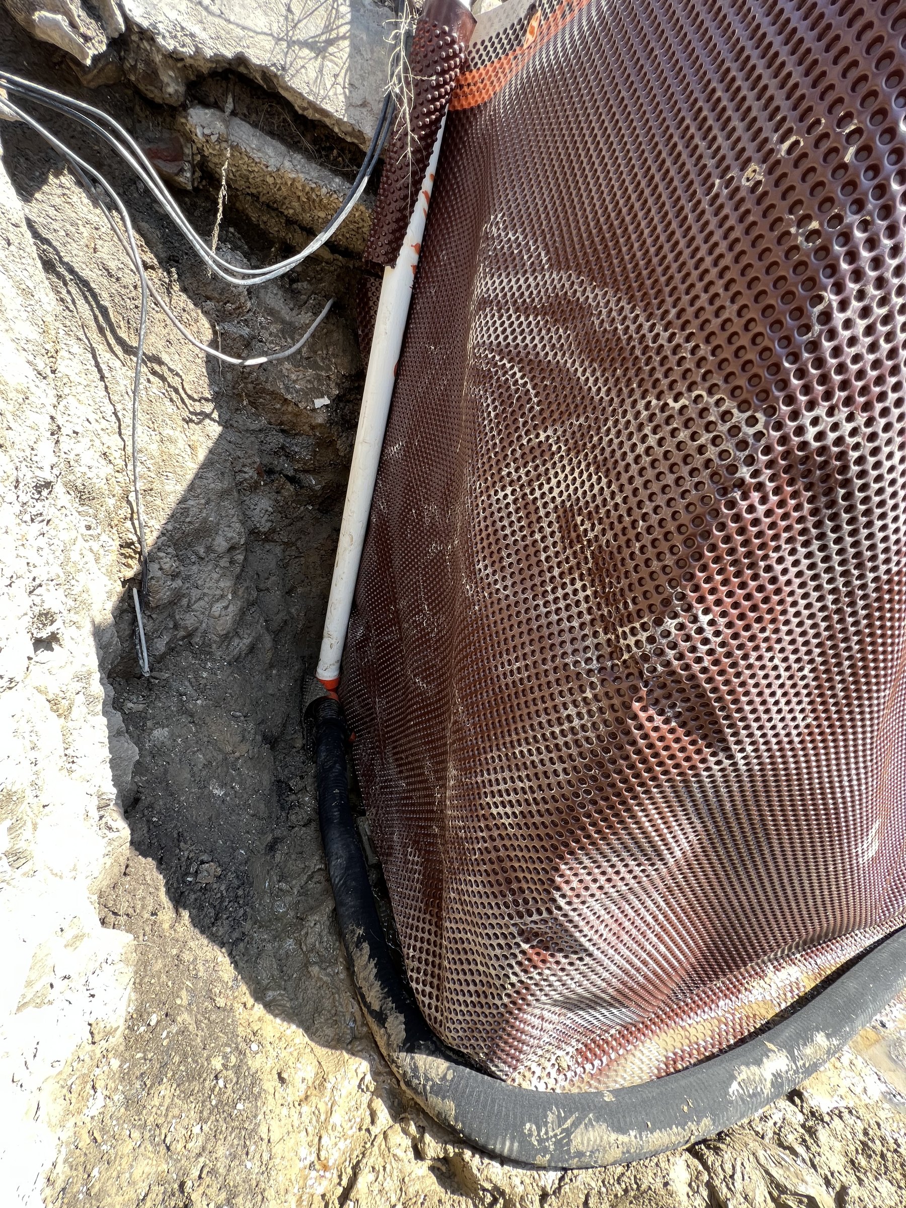 Basement underpinning — New Toronto