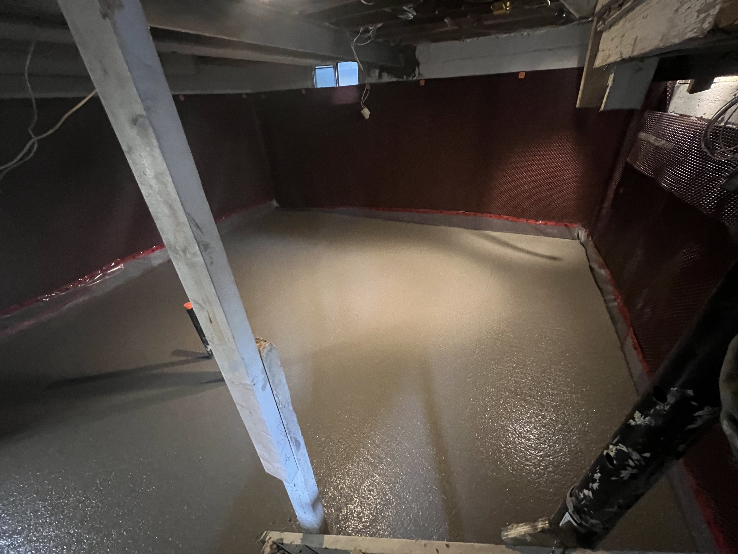 Basement underpinning — New Toronto