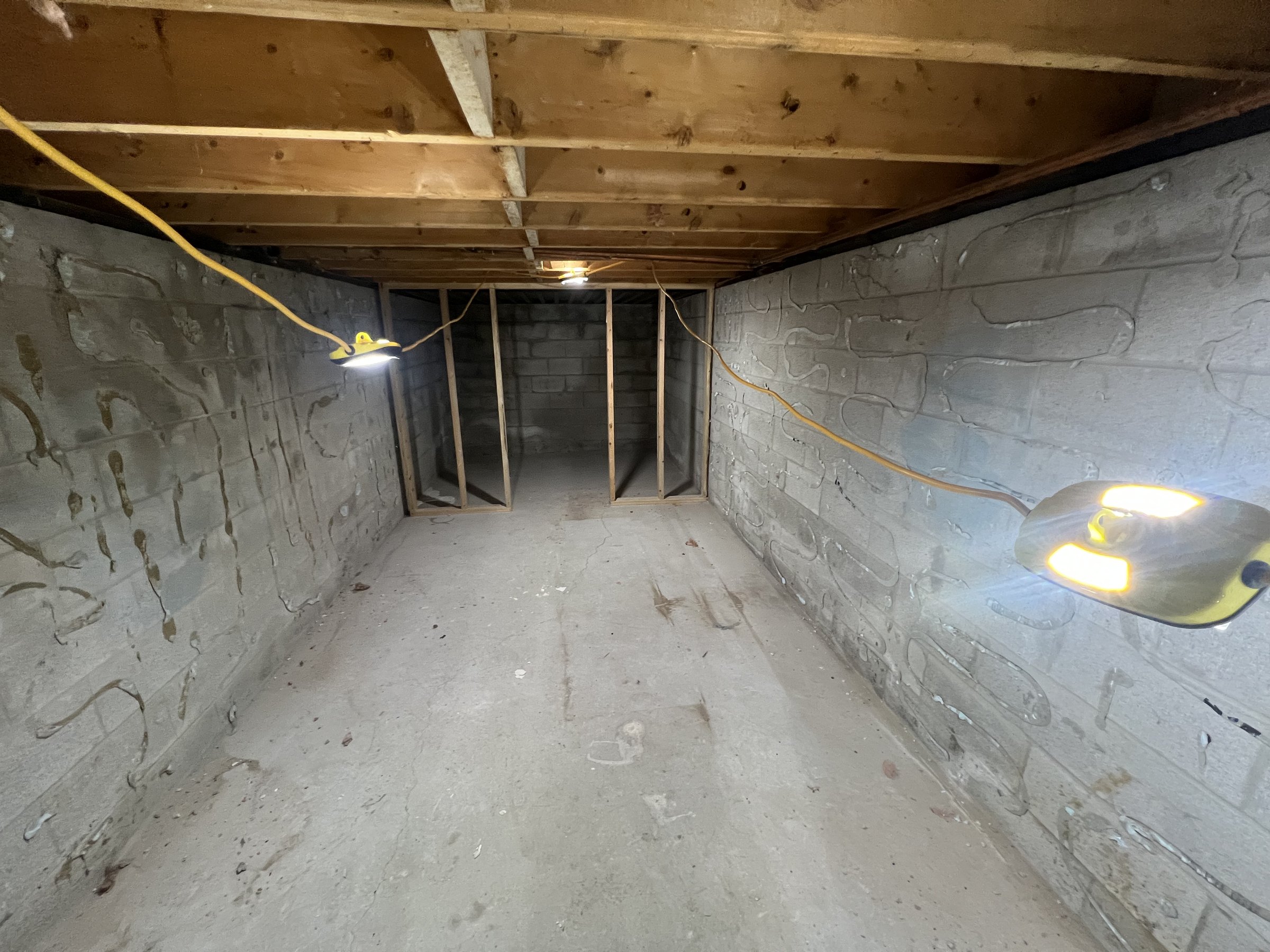 Basement underpinning — The Beaches, Toronto