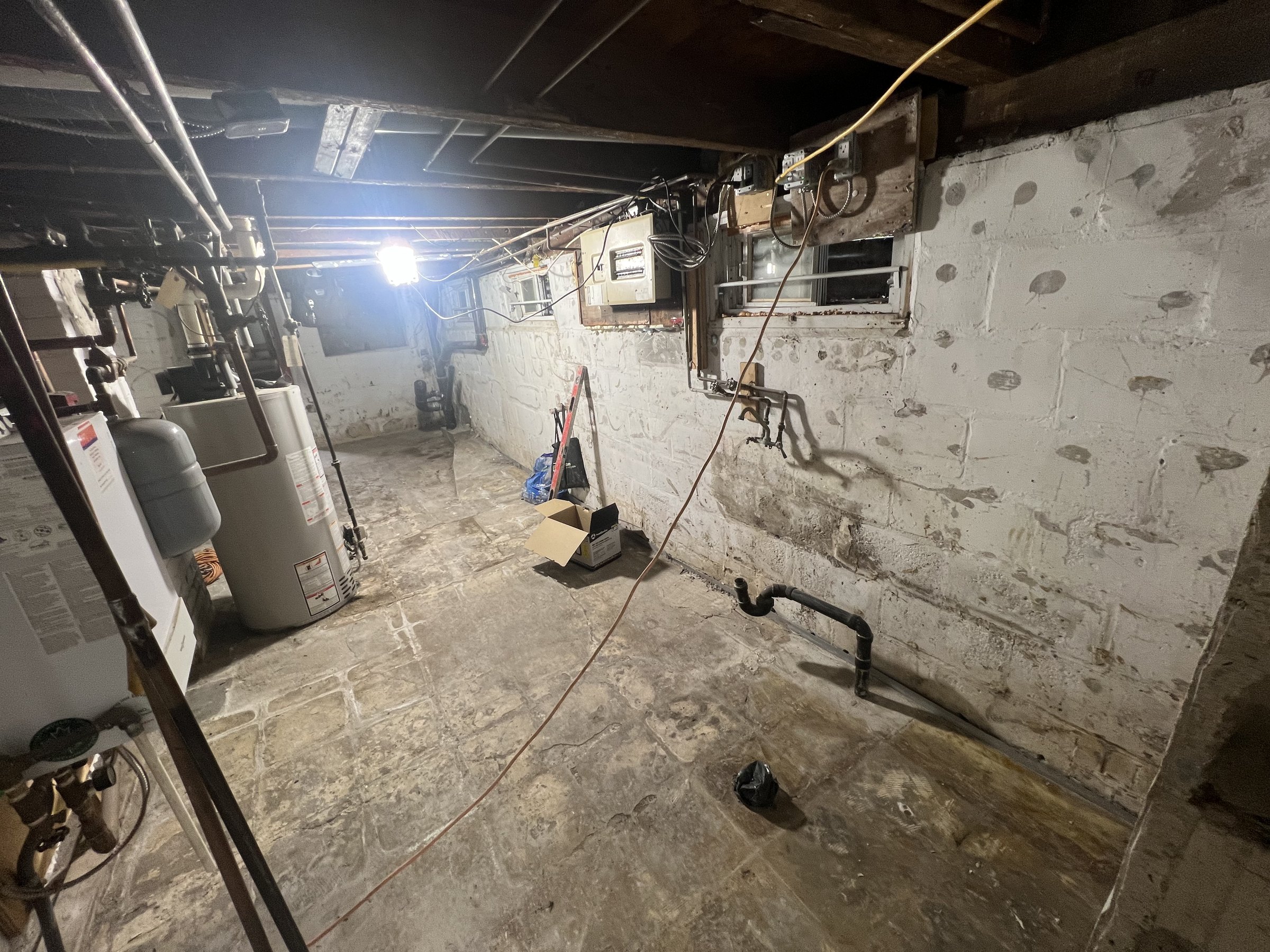 Basement underpinning — The Beaches, Toronto