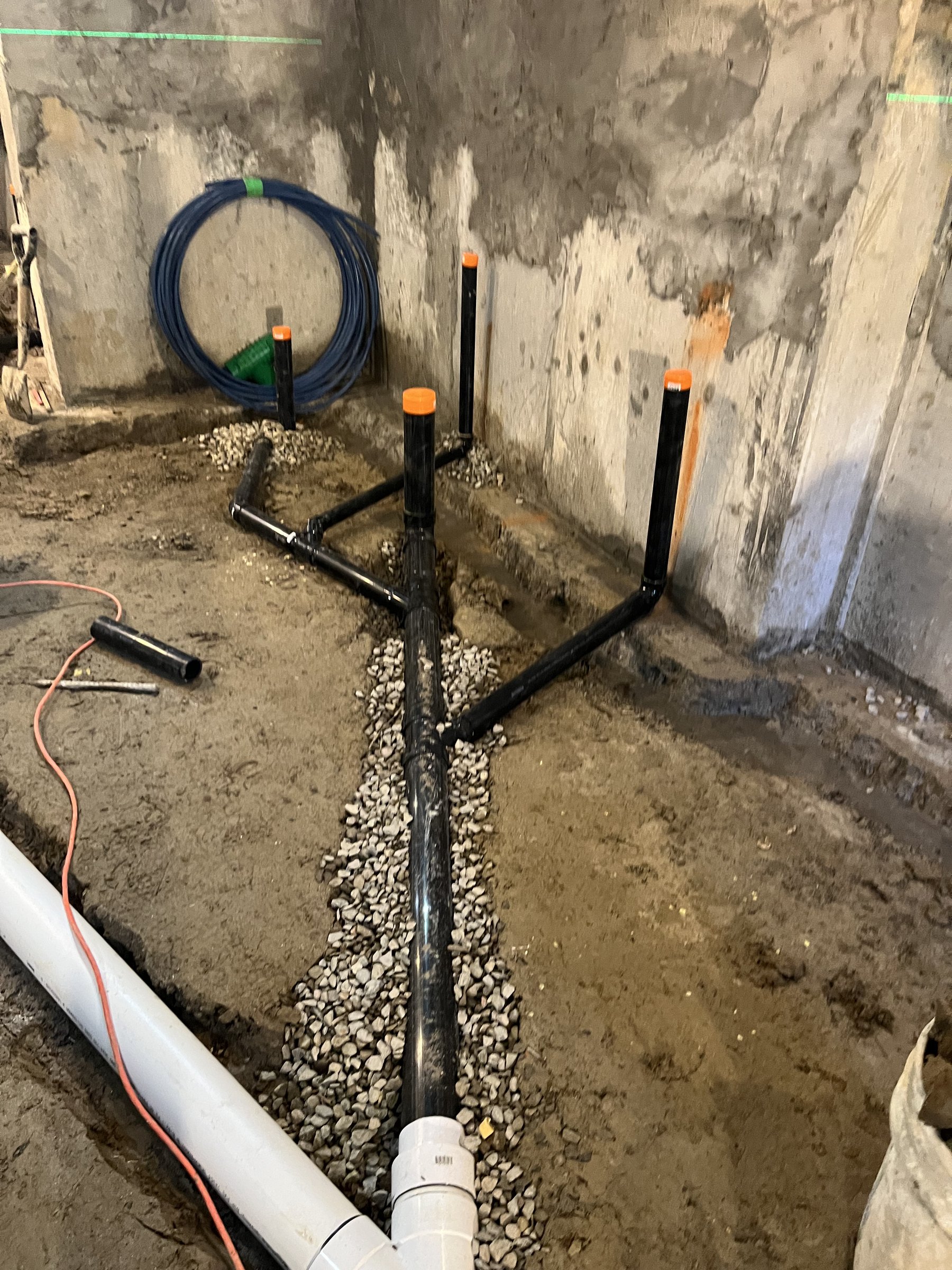 Basement underpinning — King West, Toronto