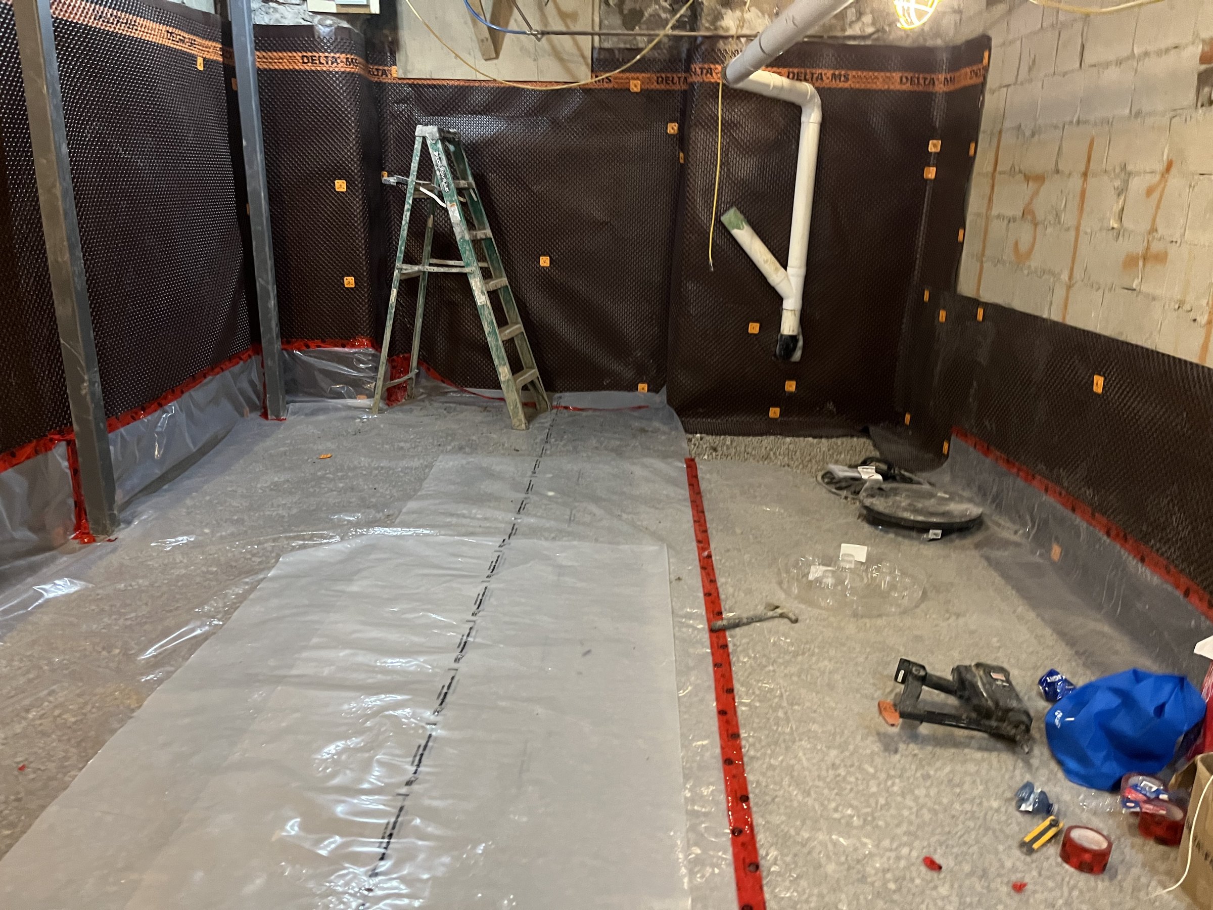 Basement underpinning — King West, Toronto