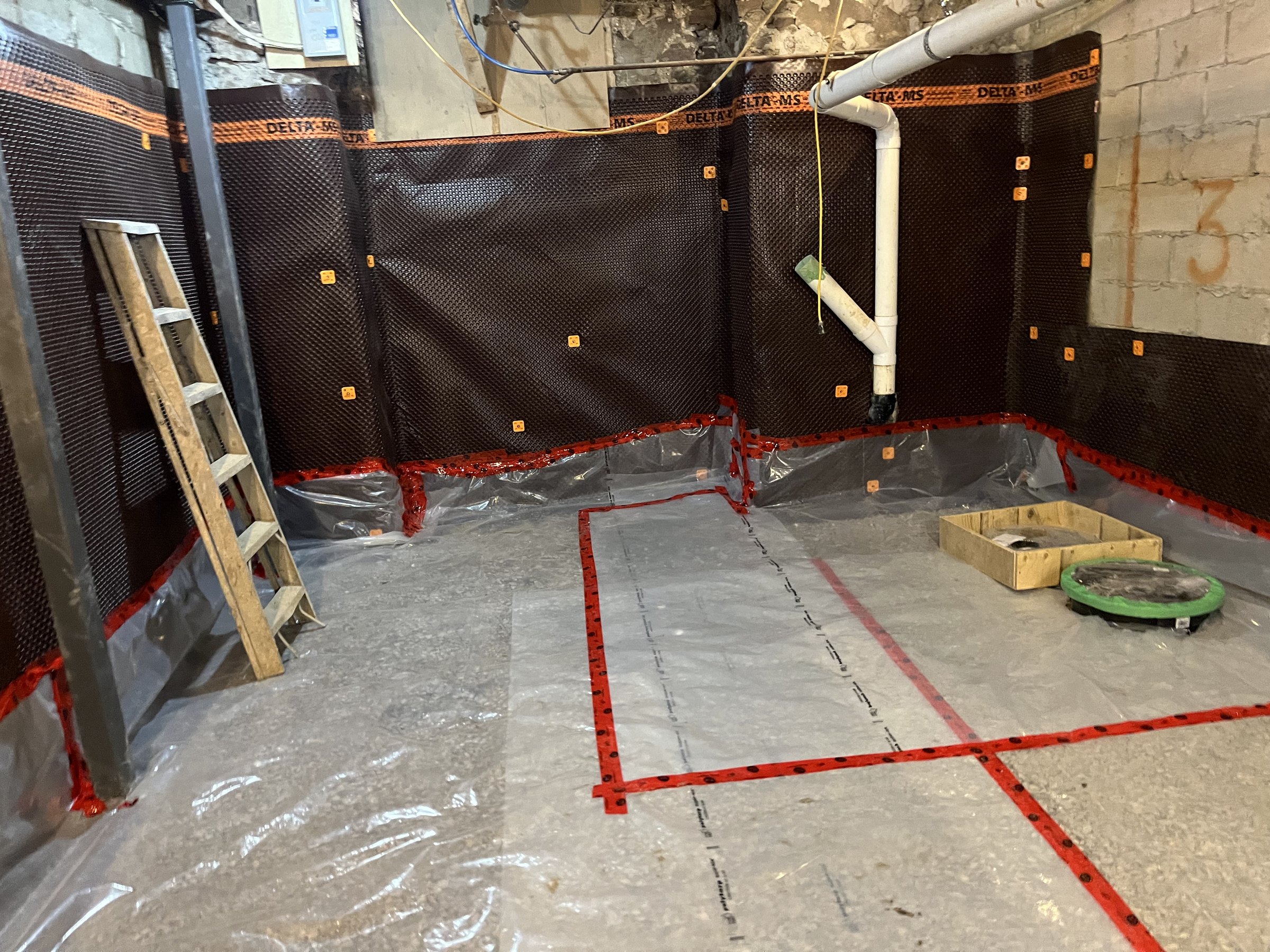 Basement underpinning — King West, Toronto