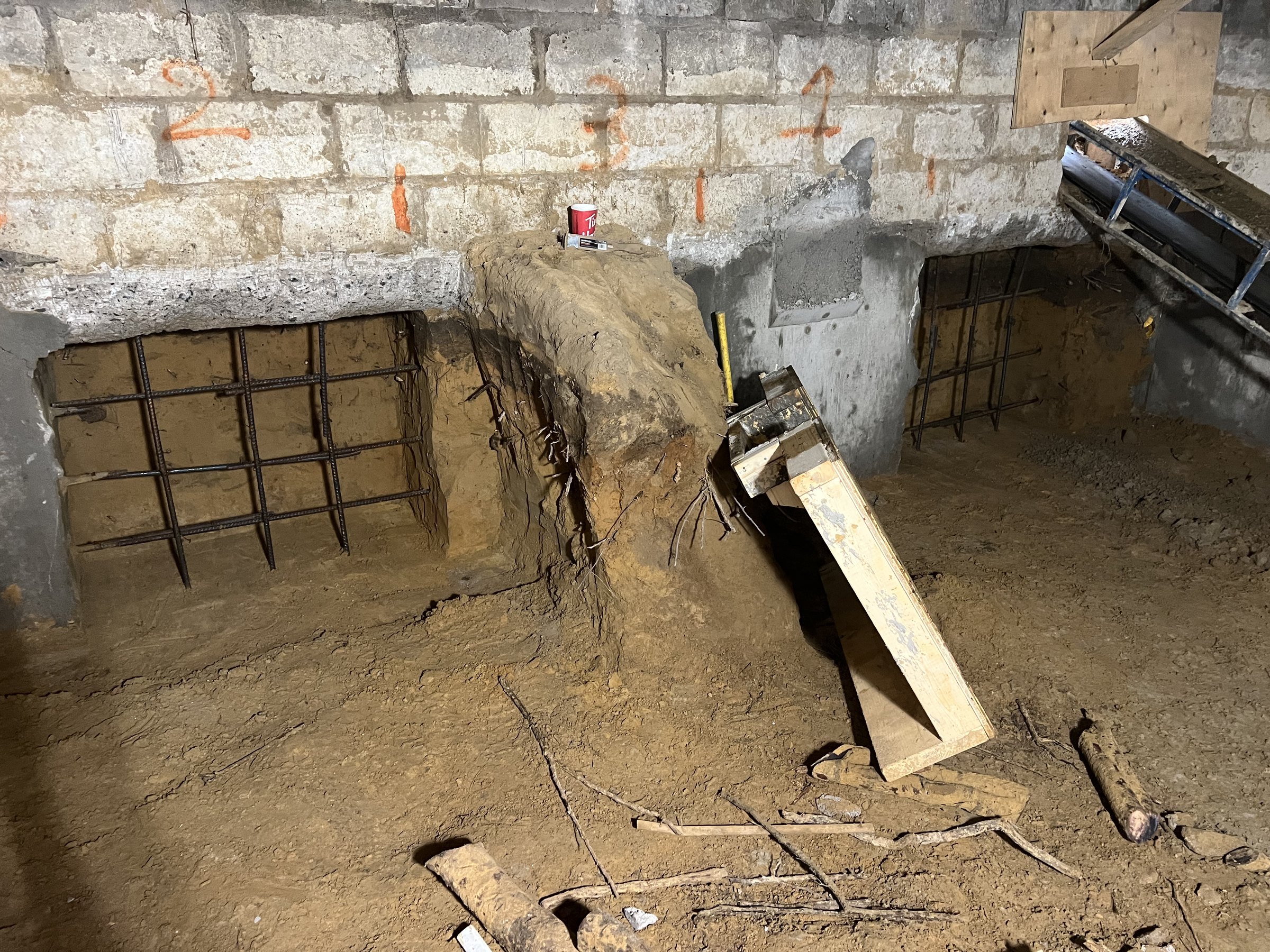 Basement underpinning — The Beaches, Toronto