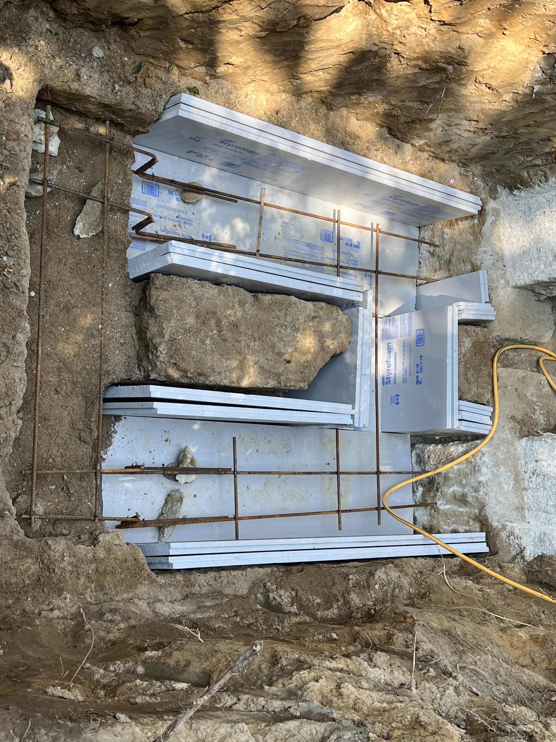 Basement underpinning — Blake-Jones, Toronto