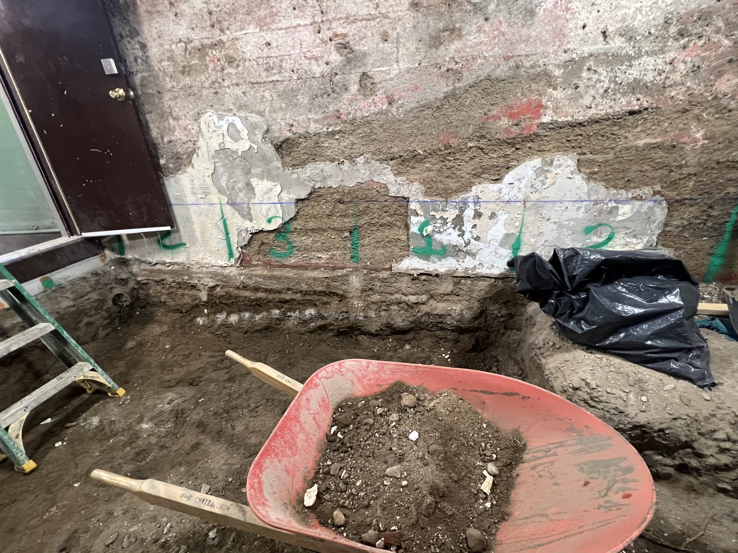 Basement underpinning — Upper Beaches, Toronto
