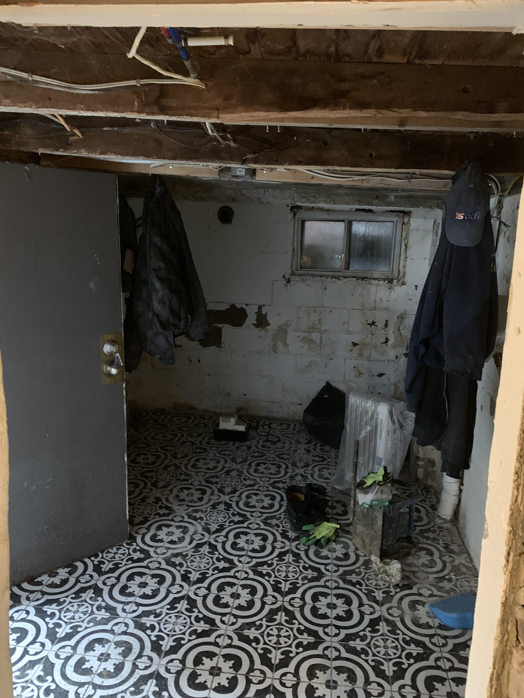 Basement underpinning — Dovercourt Village, Toronto