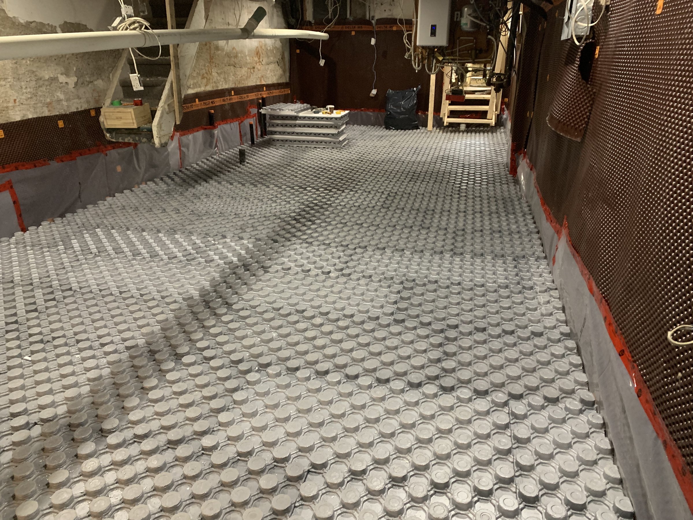 Basement underpinning project — South Riverdale, Toronto