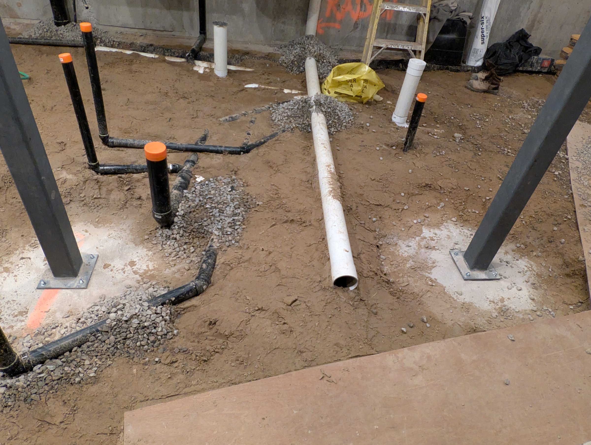 Basement underpinning — High Park North, Toronto