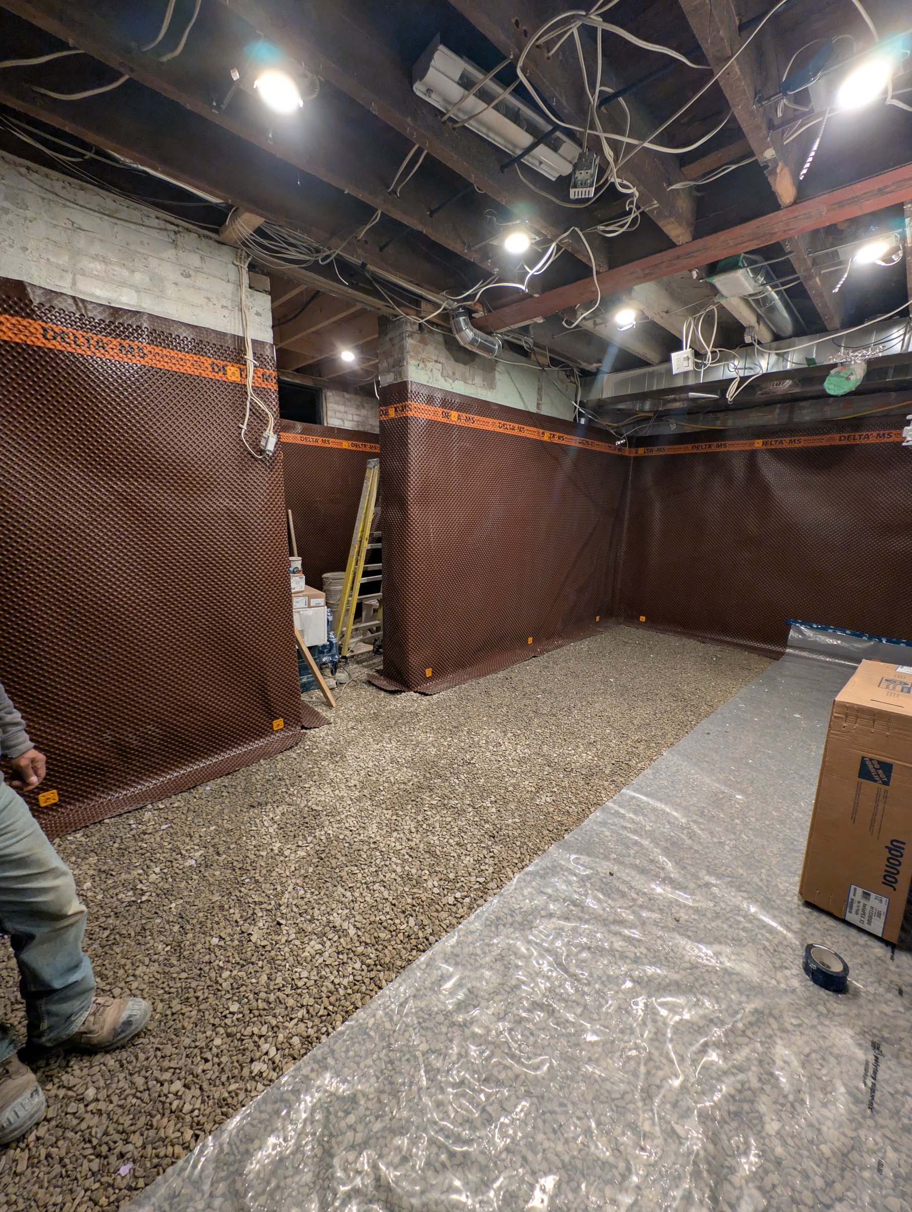 Basement underpinning — High Park North, Toronto