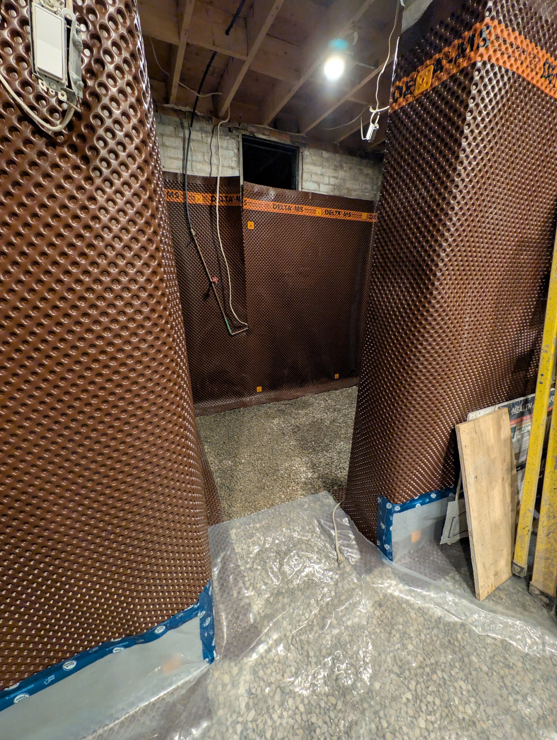 Basement underpinning — High Park North, Toronto