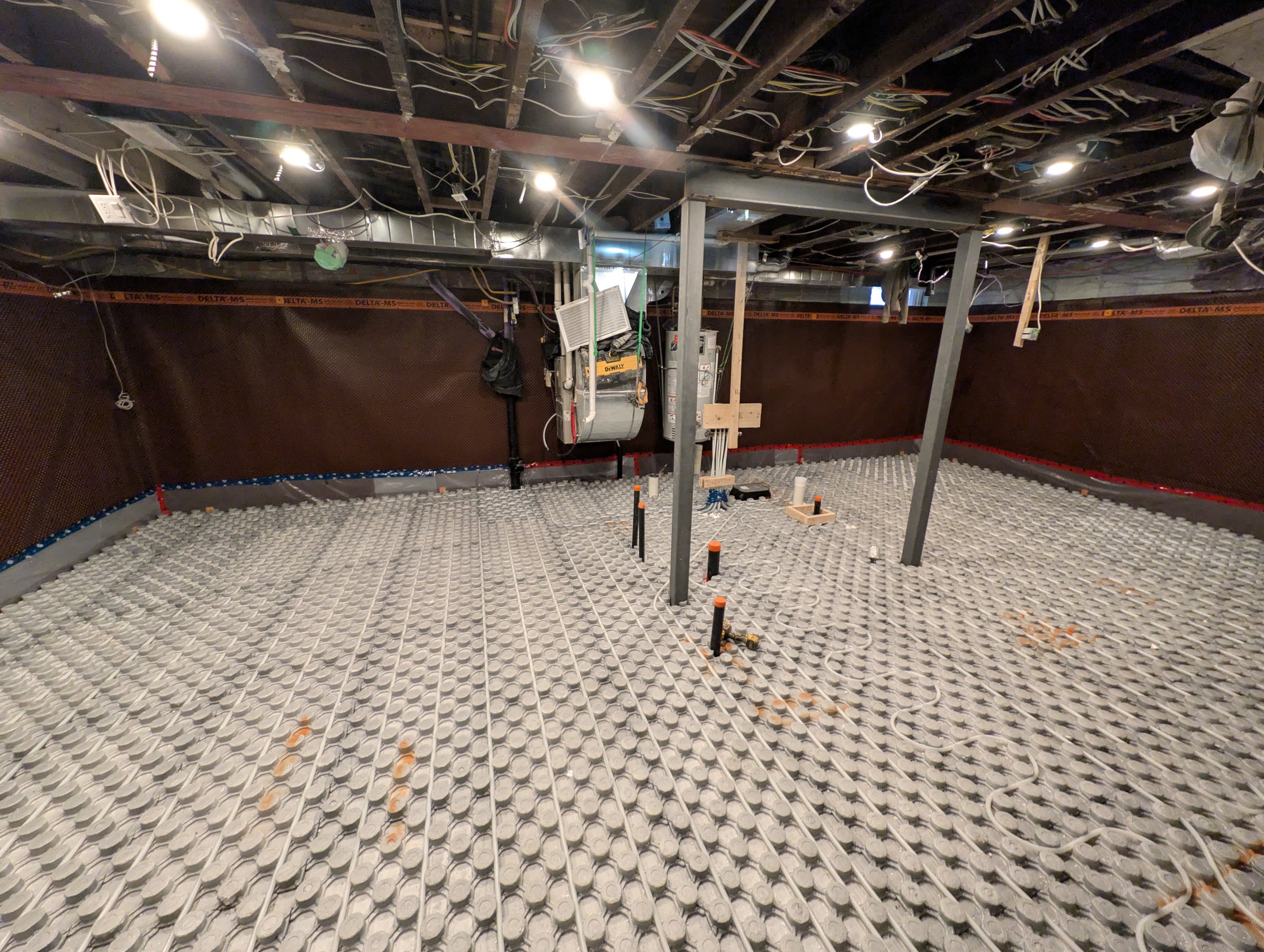 Basement underpinning — High Park North, Toronto