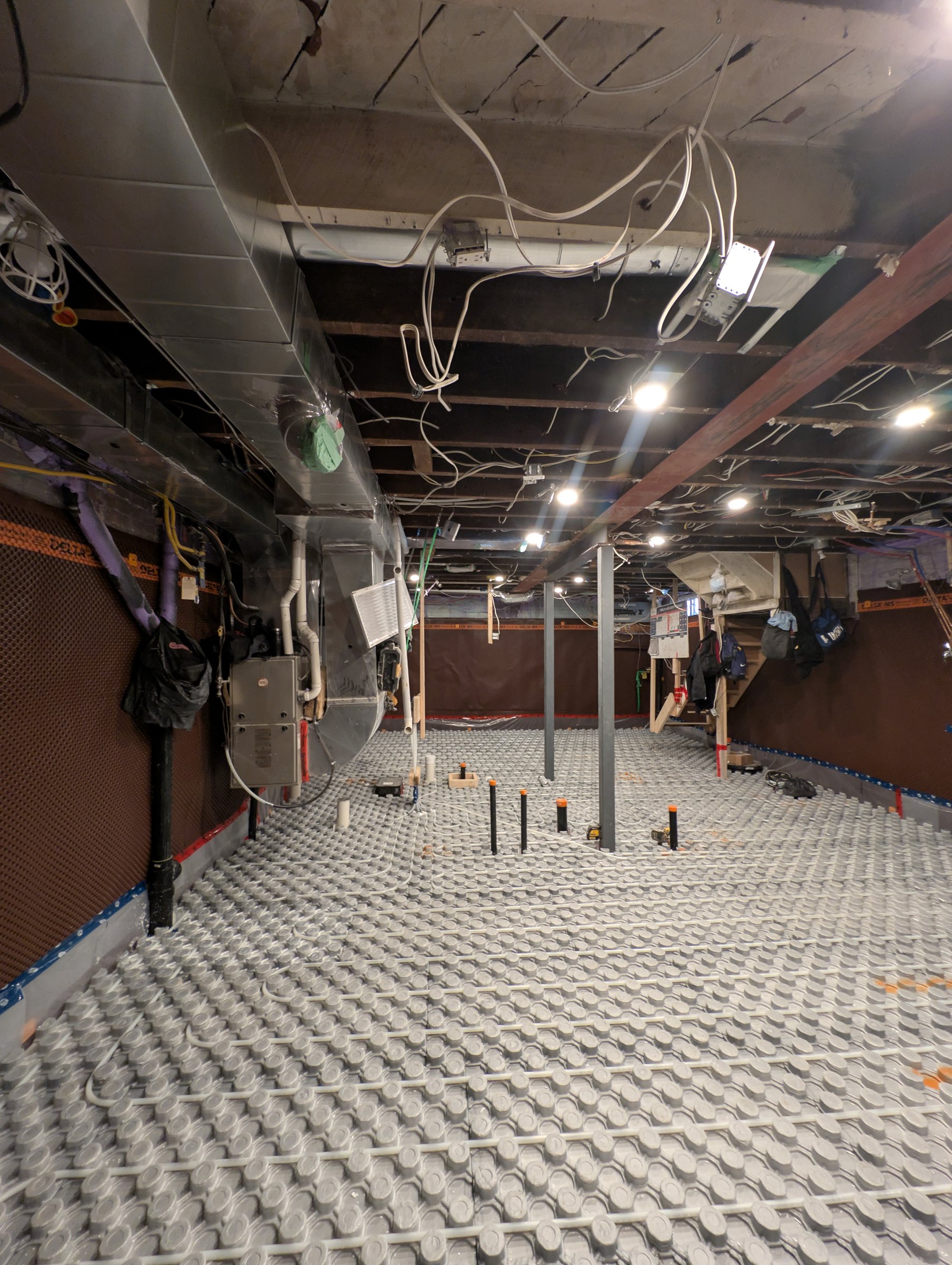 Basement underpinning — High Park North, Toronto