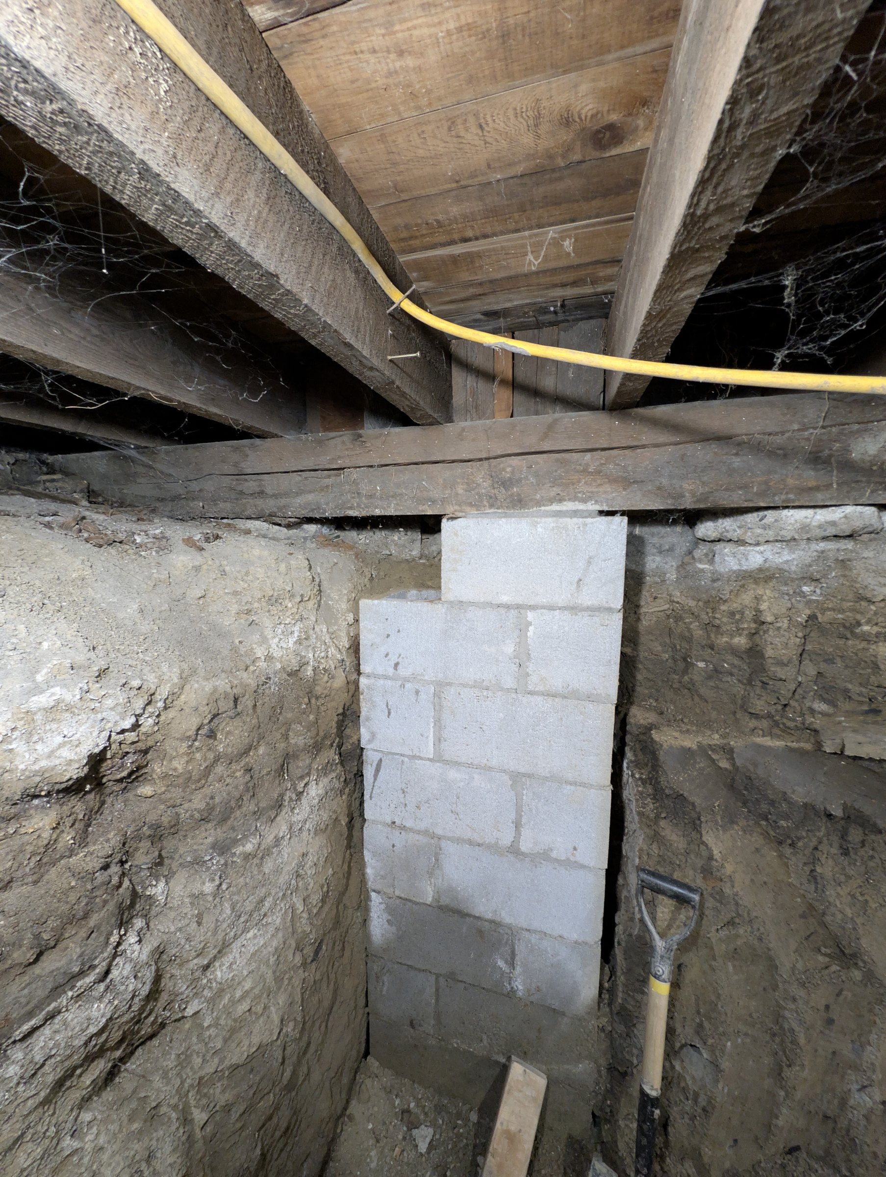 Basement underpinning — Wallace Emerson, Toronto