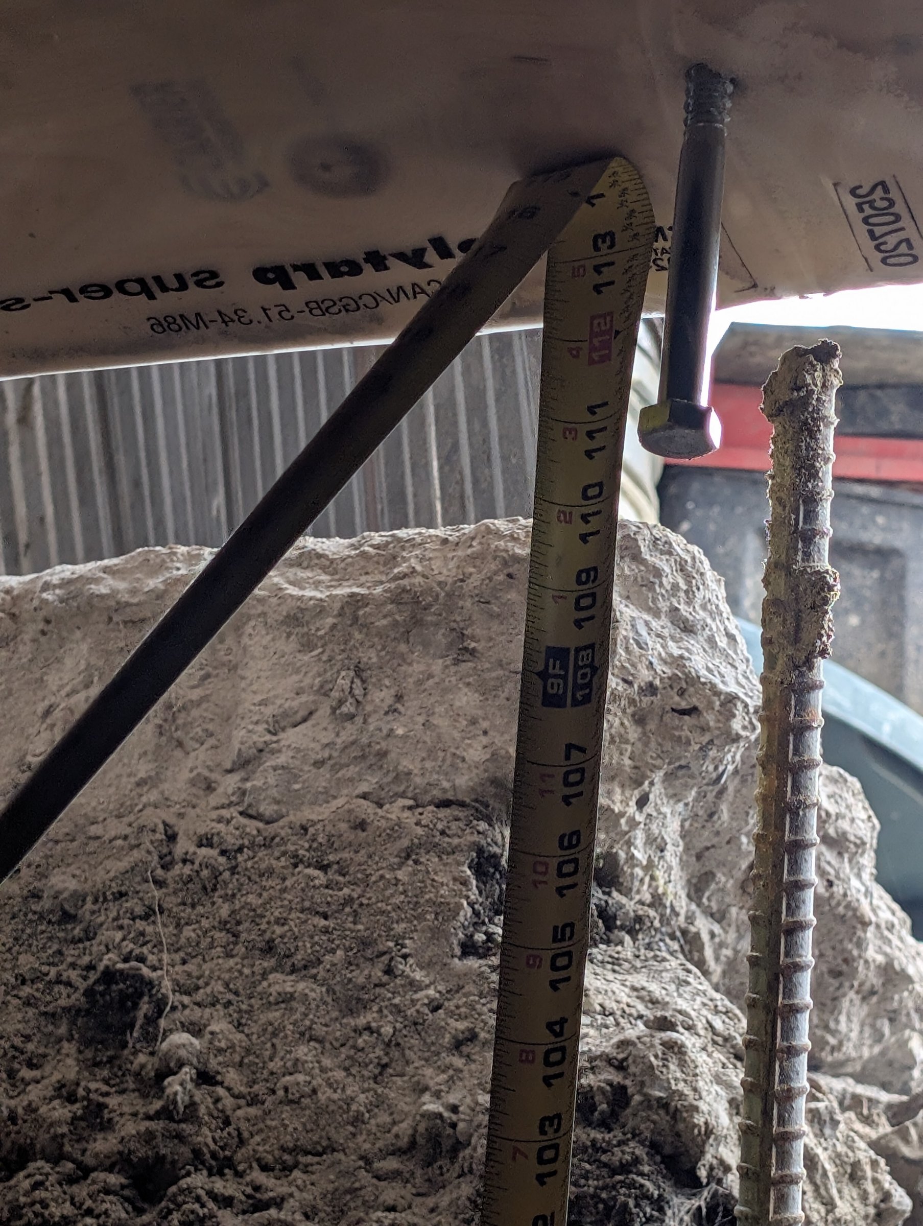 Basement underpinning — Wallace Emerson, Toronto