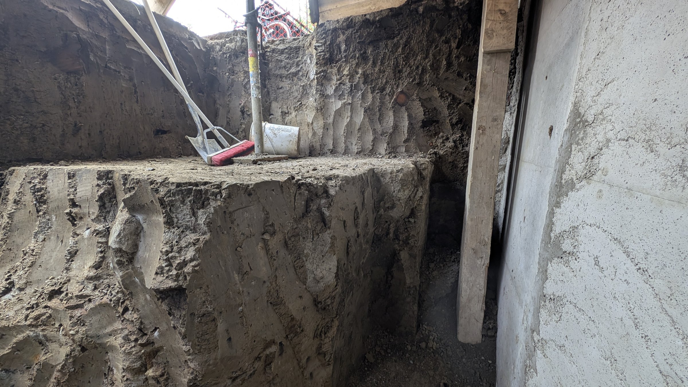 Basement underpinning — Wallace Emerson, Toronto