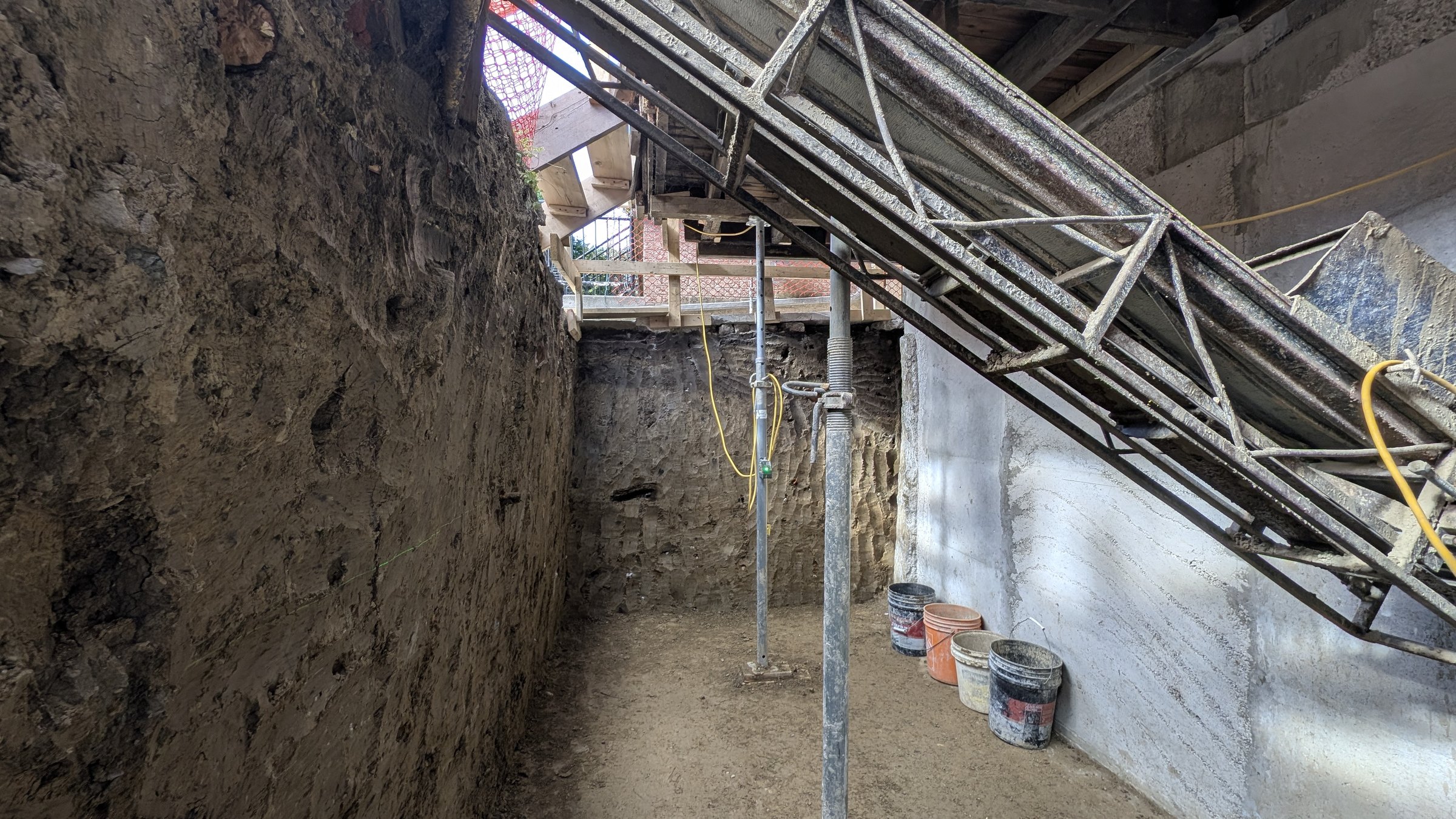 Basement underpinning — Wallace Emerson, Toronto