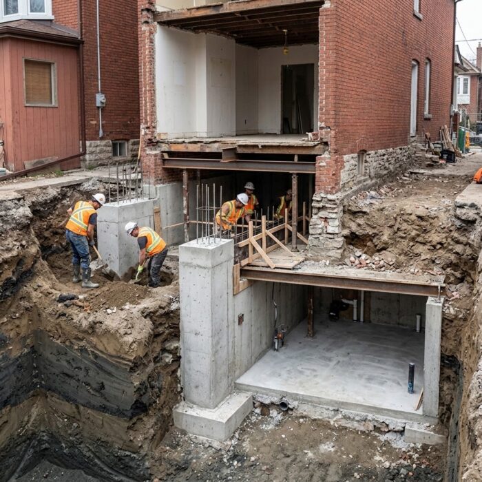 Basement Lowering vs Underpinning: What’s the Difference?